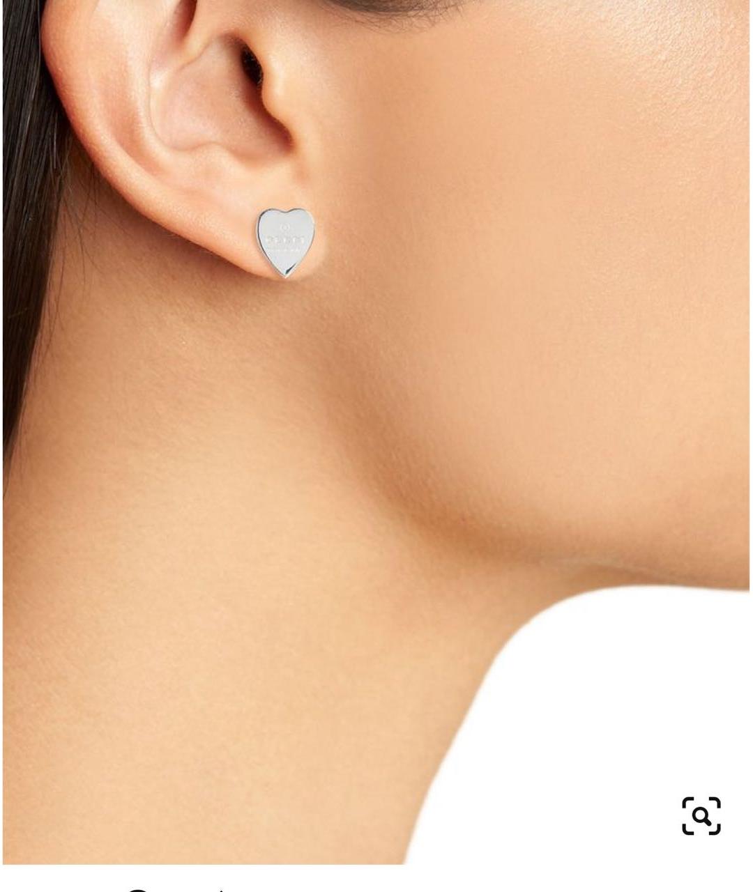 GUCCI Серебряные серебряные серьги, фото 4