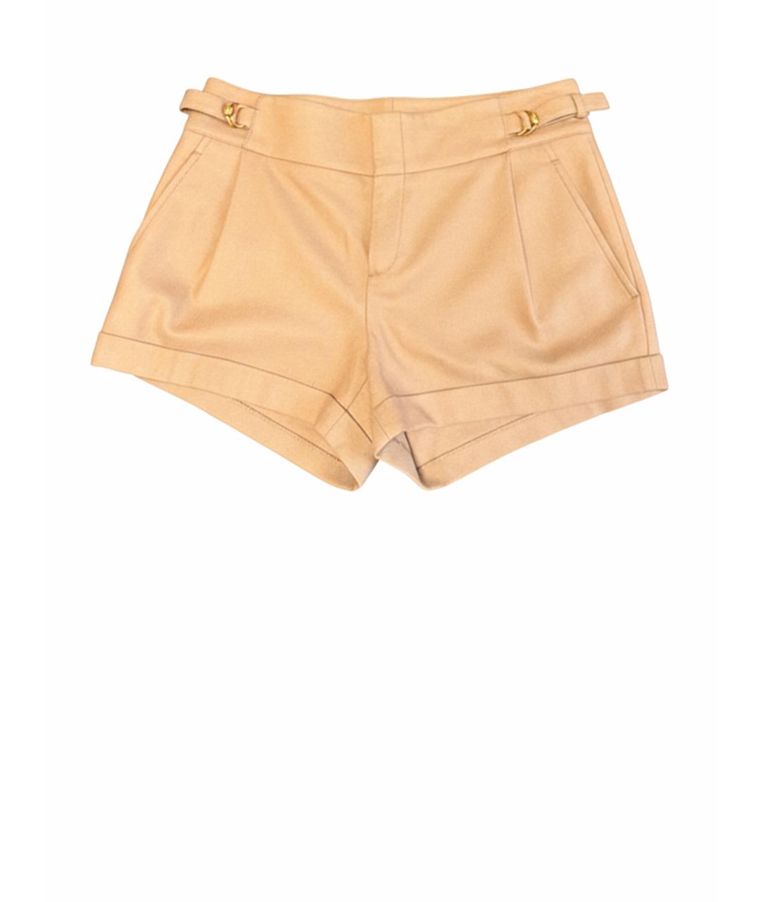 GUCCI Горчичные шорты, фото 1