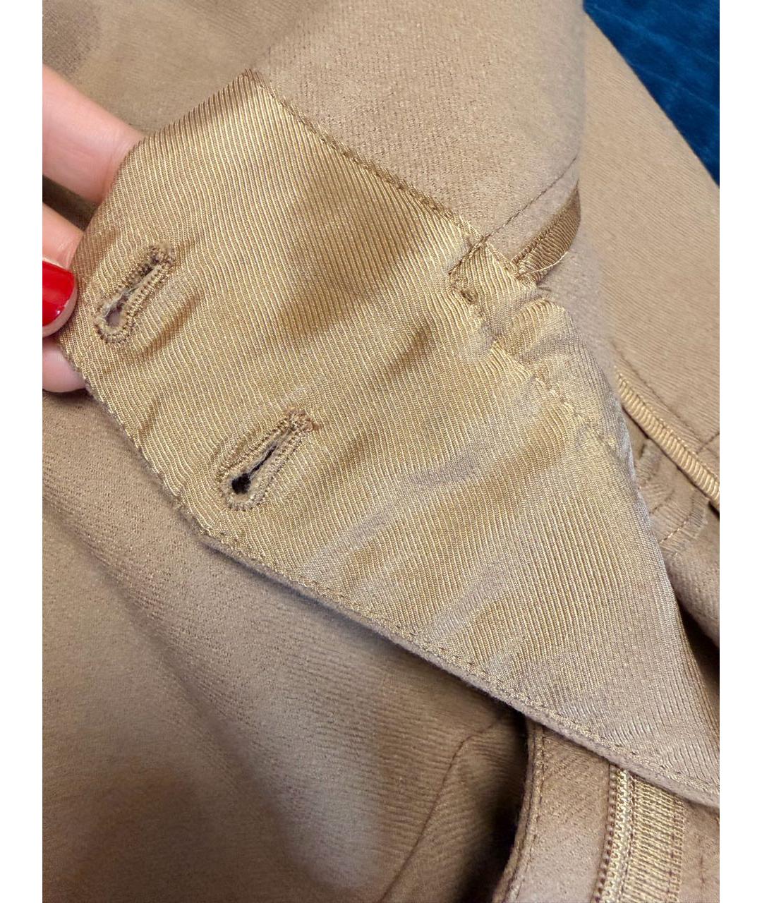 GUCCI Горчичные шорты, фото 4