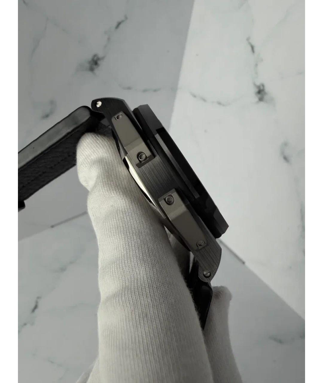 Audemars Piguet Черные часы из розового золота, фото 5