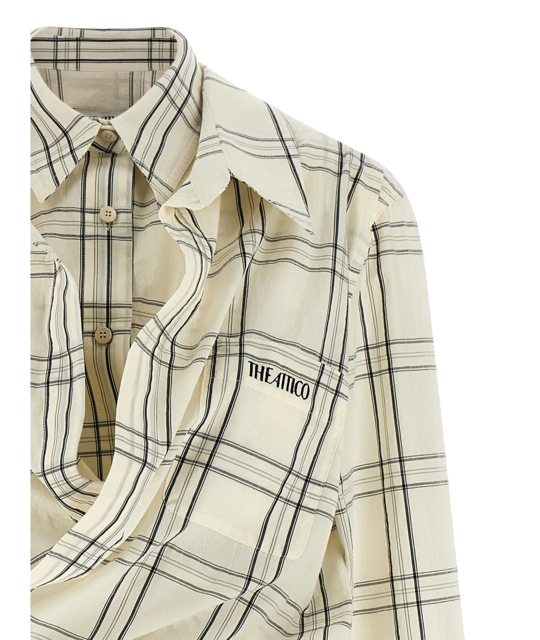 THE ATTICO Мульти хлопковое платье, фото 3