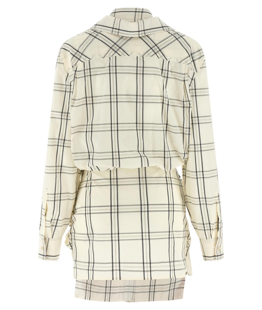 THE ATTICO Мульти хлопковое платье, фото 2