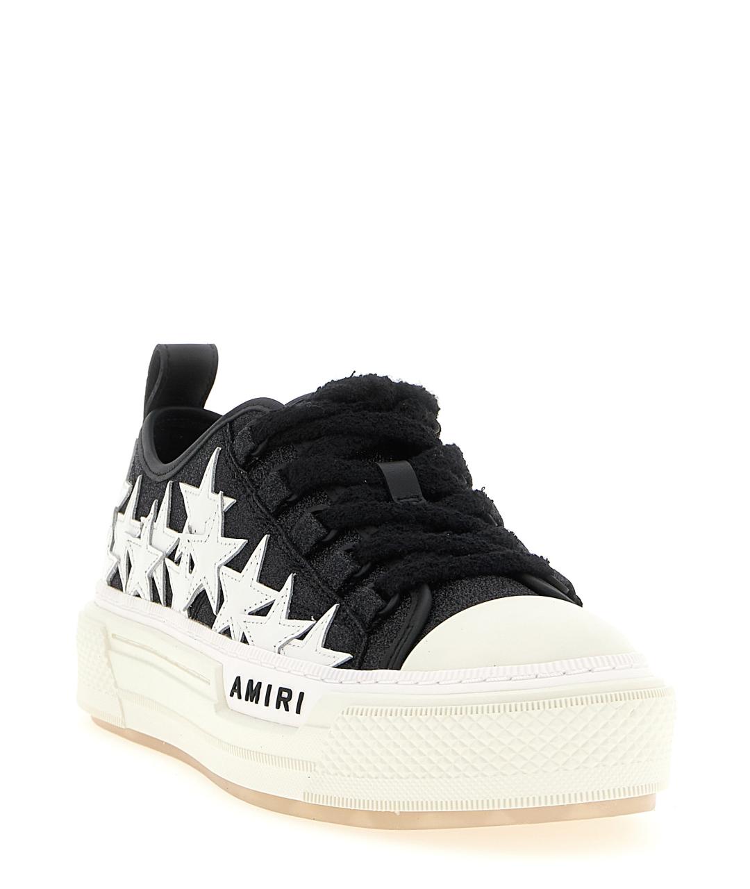 AMIRI Белые текстильные кроссовки, фото 2