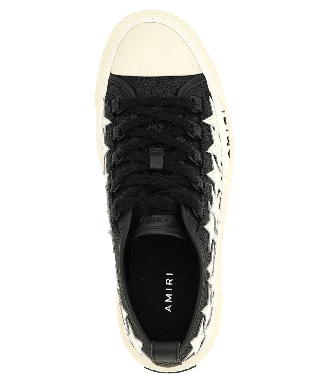 AMIRI Белые текстильные кроссовки, фото 4