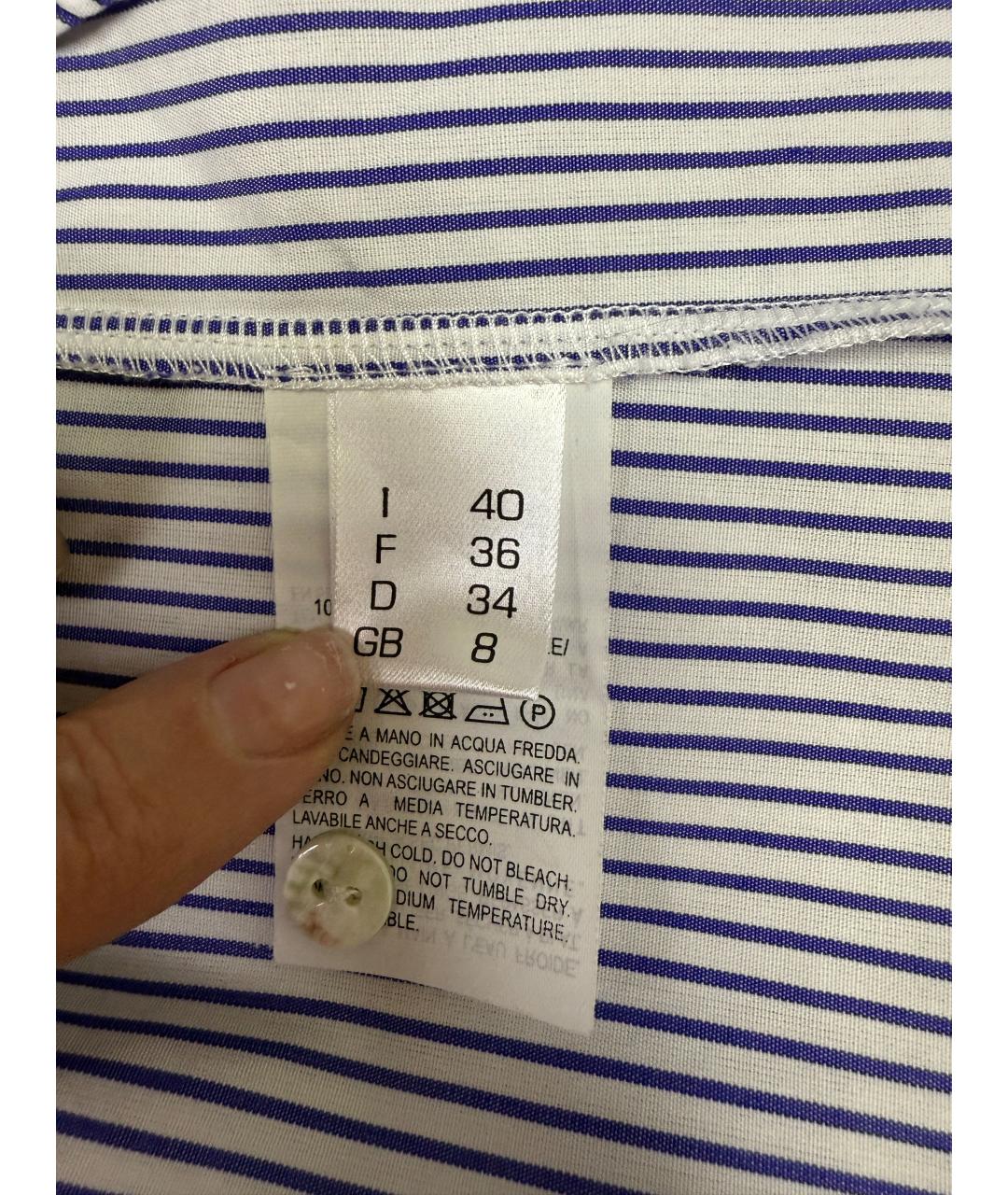 ANTONELLI Хлопковая блузы, фото 4