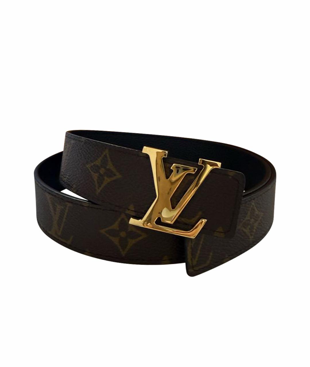 LOUIS VUITTON Коричневый ремень, фото 1