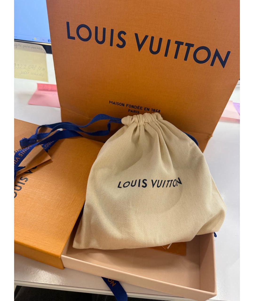 LOUIS VUITTON Коричневый ремень, фото 6