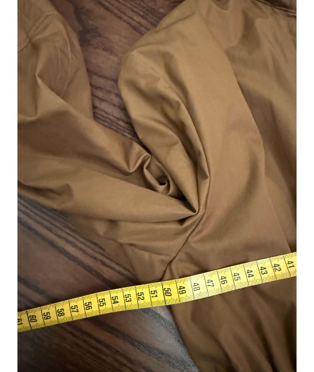 FENDI Коричневая хлопковая куртка, фото 5