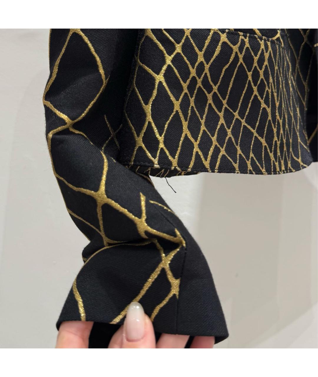 HAIDER ACKERMANN Черный шерстяной жакет/пиджак, фото 6