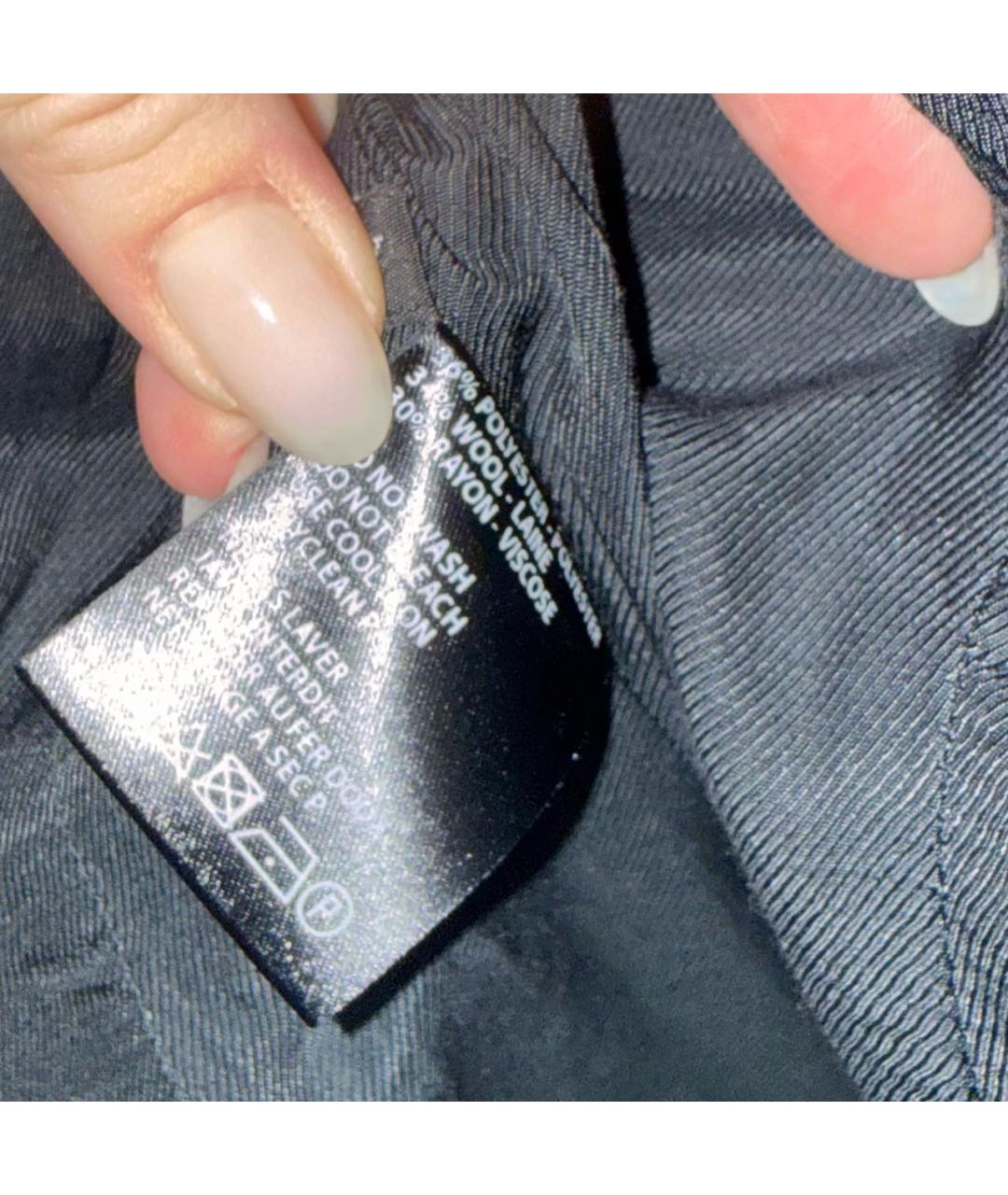 HAIDER ACKERMANN Черный шерстяной жакет/пиджак, фото 5