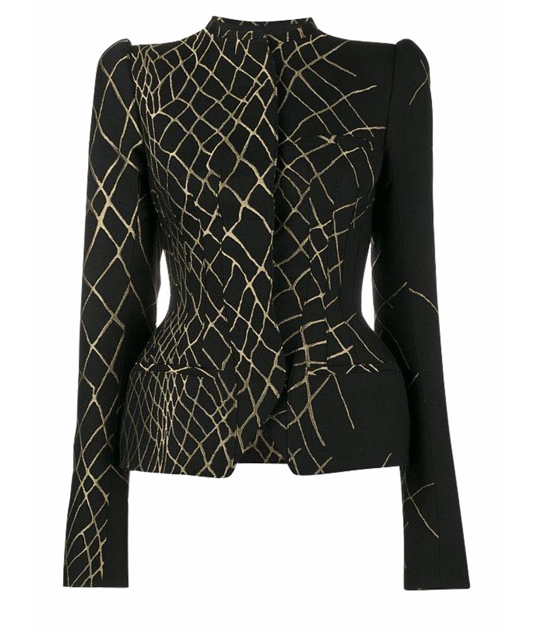 HAIDER ACKERMANN Черный шерстяной жакет/пиджак, фото 1