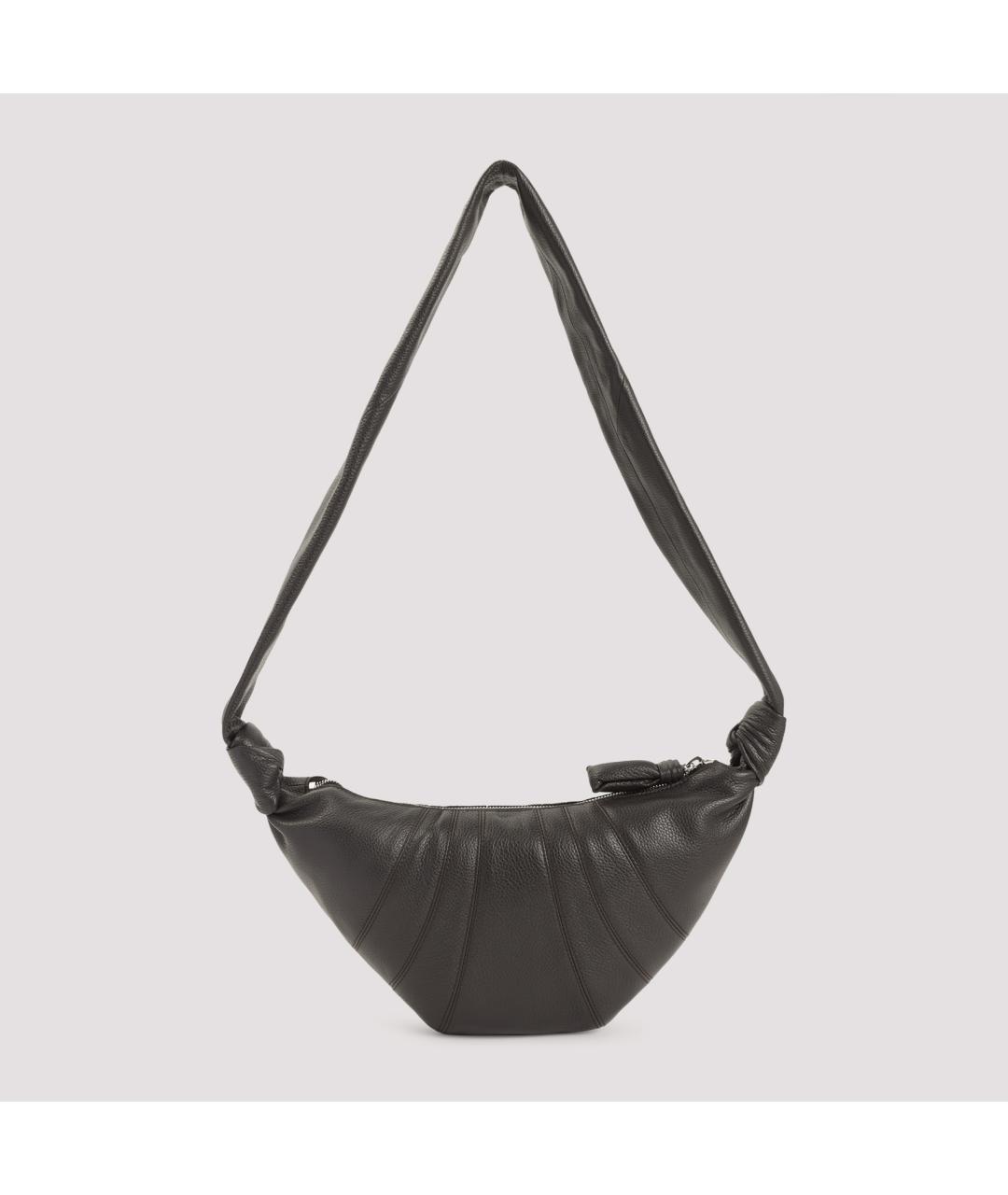 LEMAIRE Коричневая кожаная сумка через плечо, фото 4