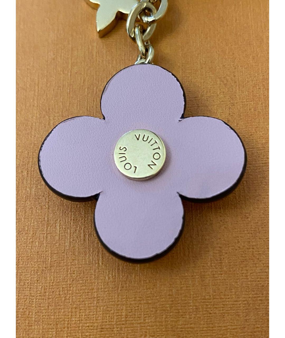 LOUIS VUITTON Розовый брелок, фото 3