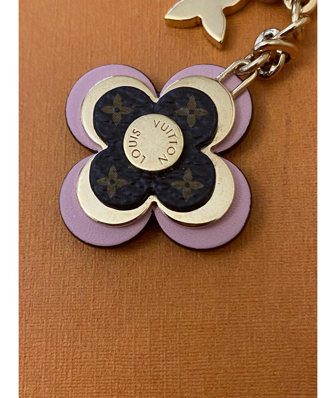 LOUIS VUITTON Розовый брелок, фото 4