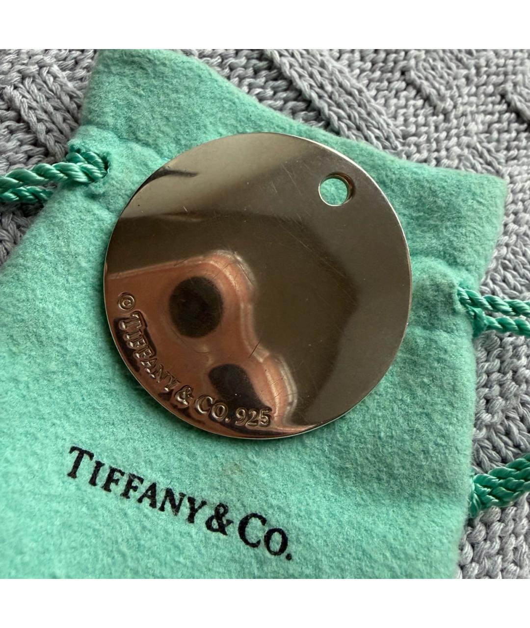 TIFFANY&CO Серебрянный серебряный кулон, фото 4