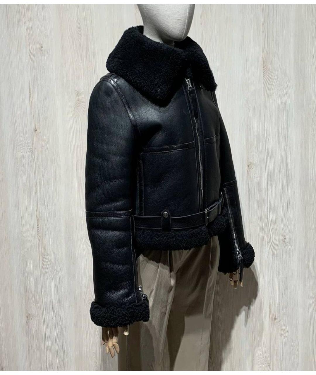 ACNE STUDIOS Черная дубленка, фото 4