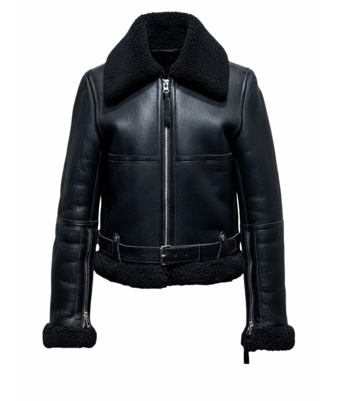 ACNE STUDIOS Черная дубленка, фото 1