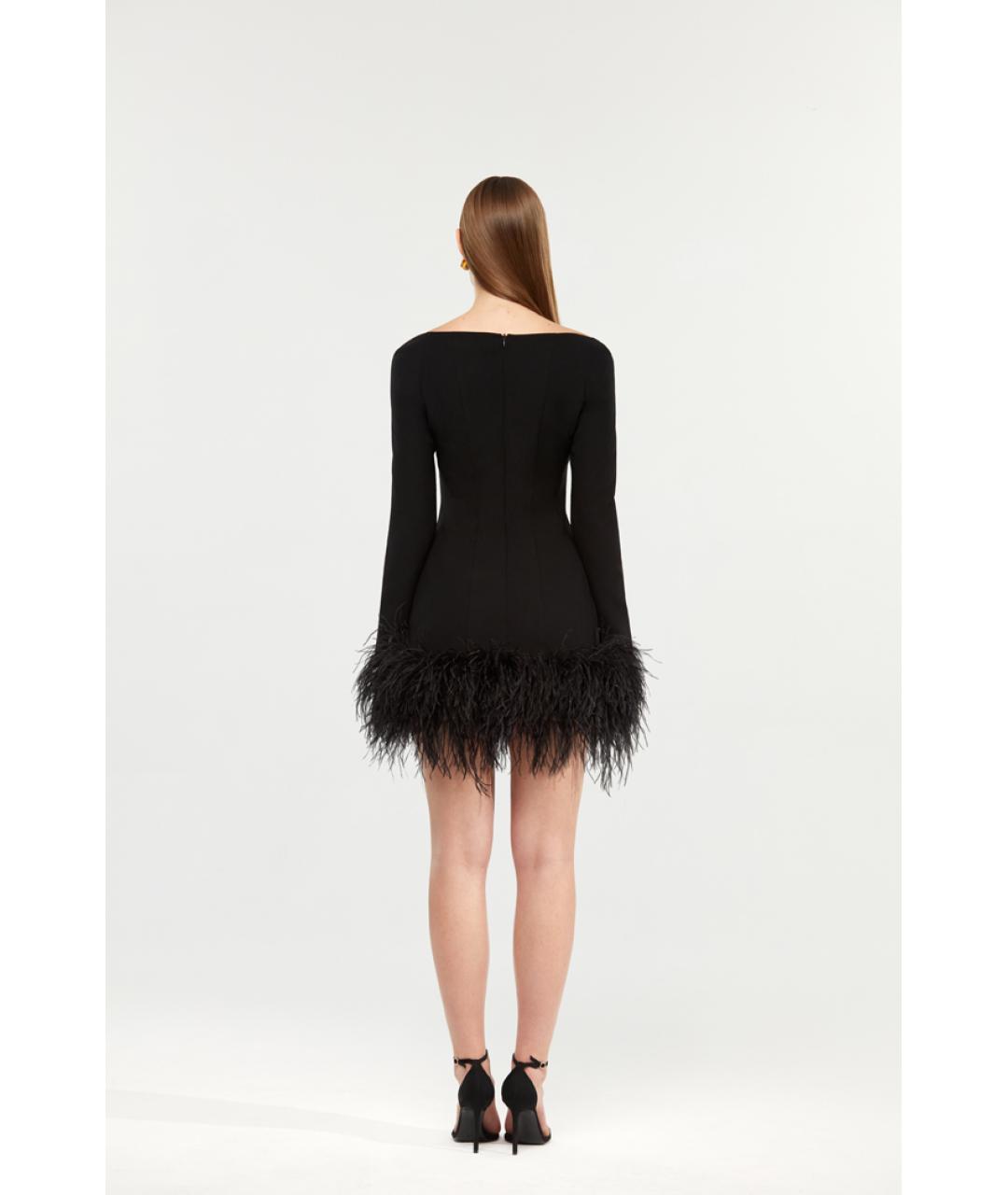 RASARIO Черное полиэстеровое вечернее платье, фото 5