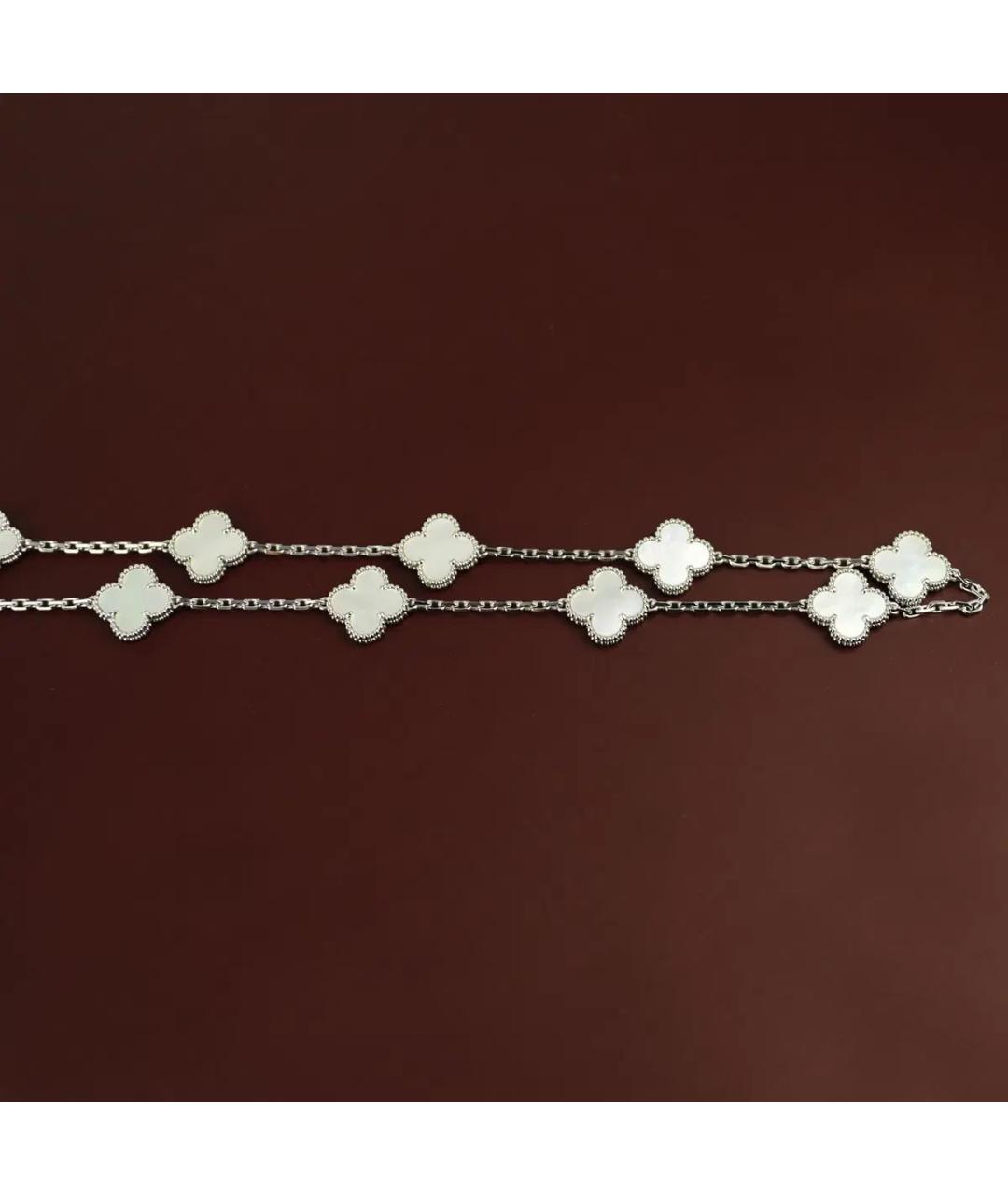 VAN CLEEF & ARPELS Золотое колье из белого золота, фото 3