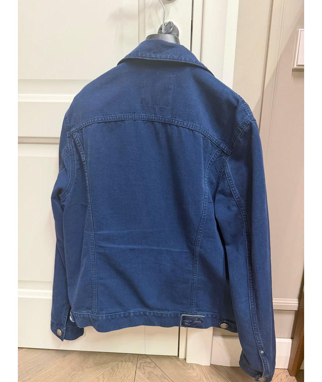 JACOB COHEN Темно-синяя деним куртка, фото 2