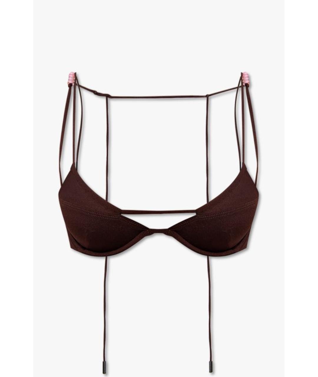 JACQUEMUS Коричневый купальник, фото 7