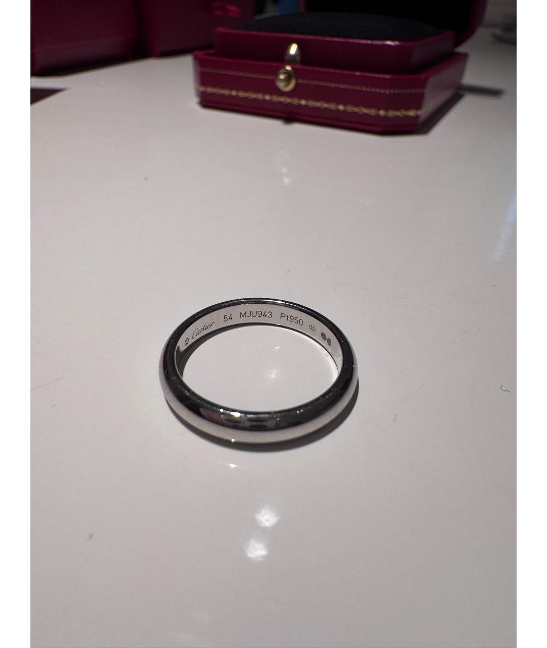 CARTIER Платиновое кольцо, фото 2