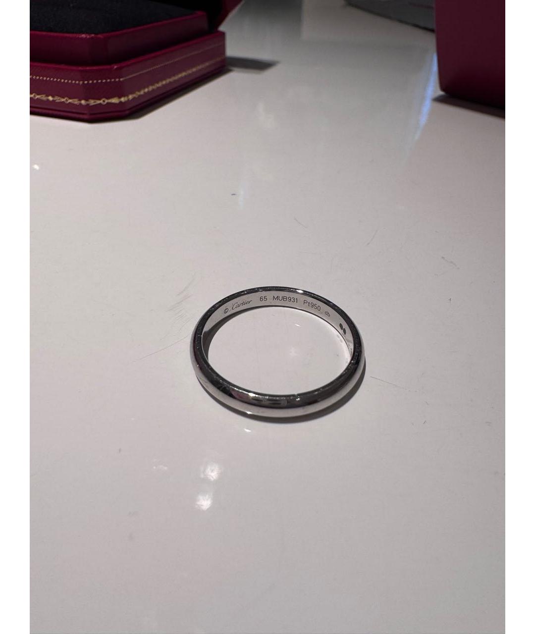 CARTIER Платиновое кольцо, фото 2