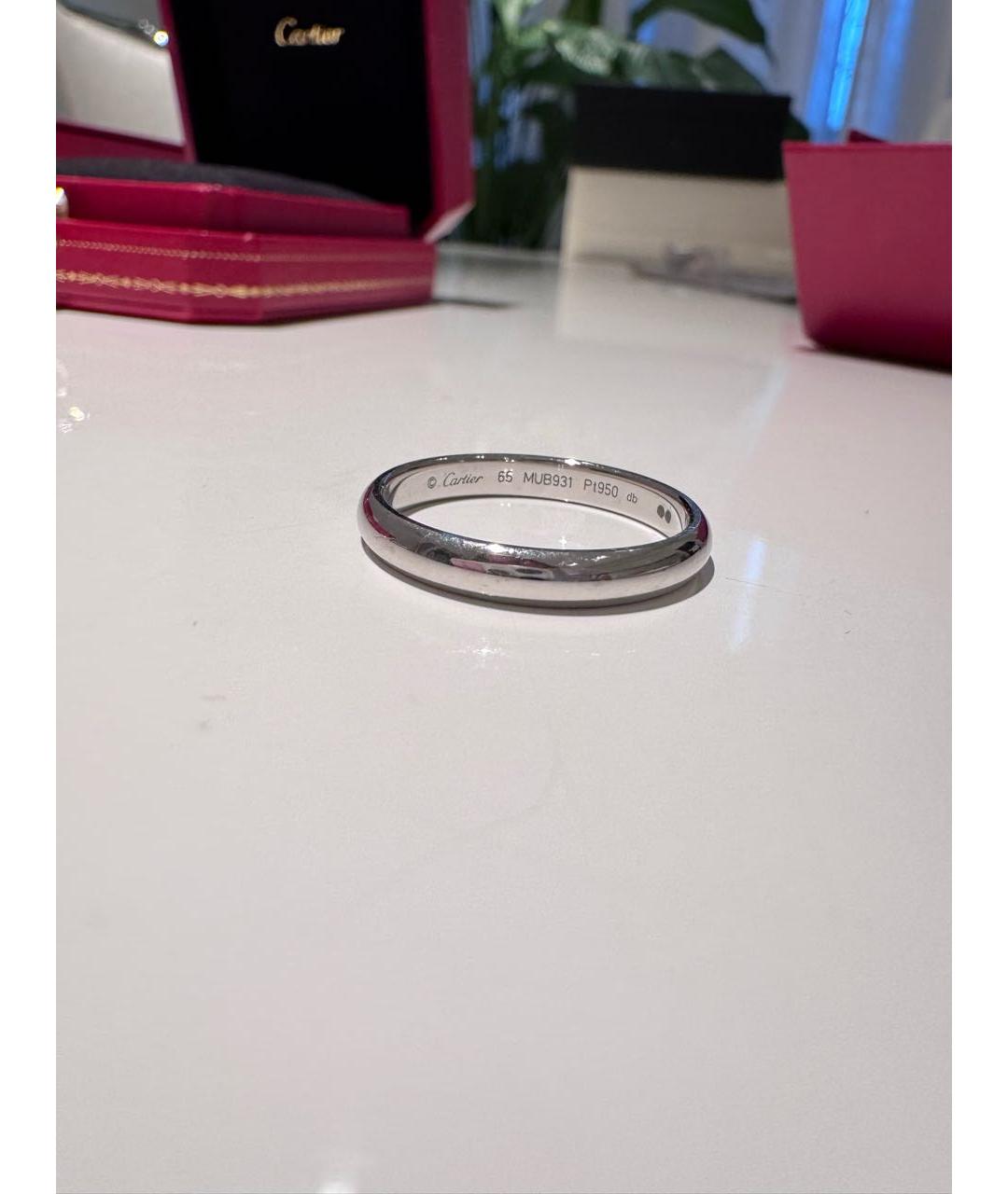 CARTIER Платиновое кольцо, фото 8