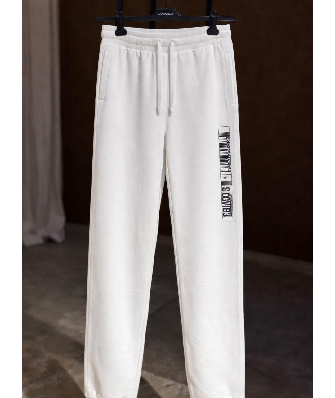 DOLCE&GABBANA Белый спортивные костюмы, фото 3