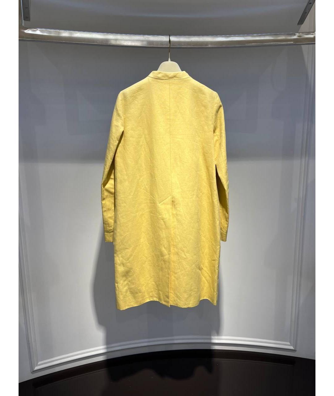 CHLOE Желтое пальто, фото 2