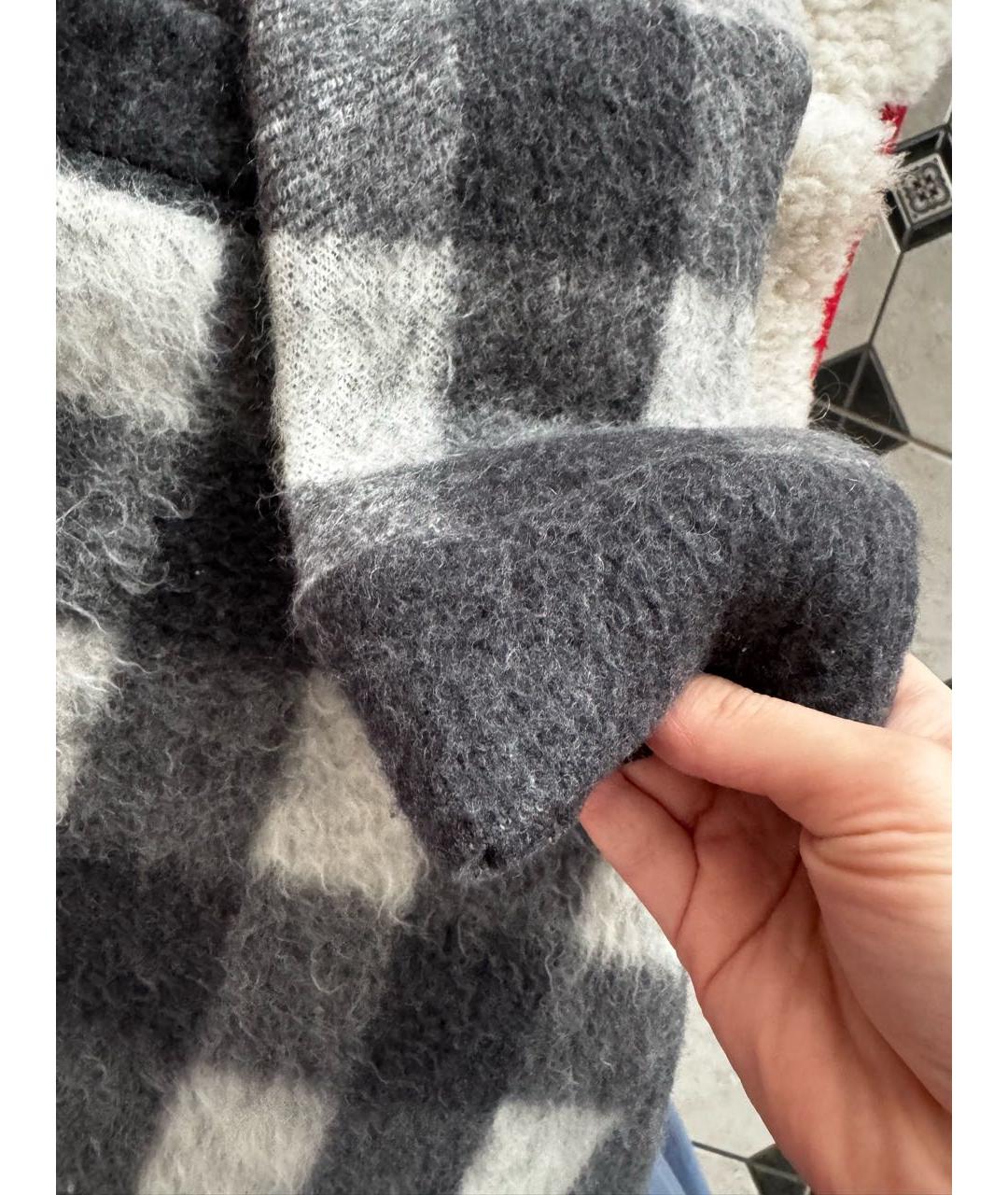 BALENCIAGA Серый шерстяной костюм с юбками, фото 3