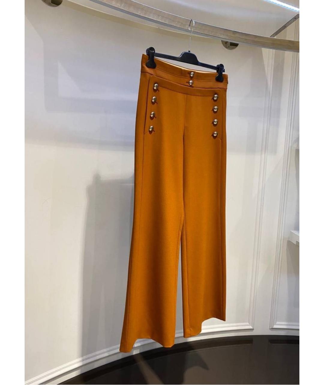 CHLOE Коричневые брюки широкие, фото 3