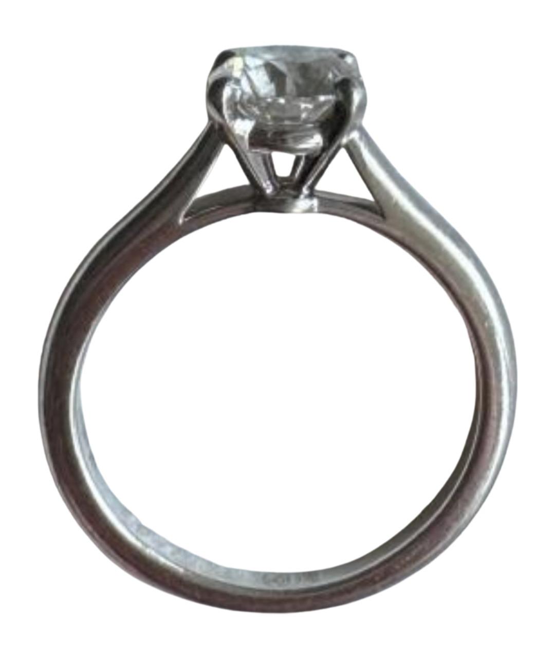 CARTIER Серебряное платиновое кольцо, фото 1