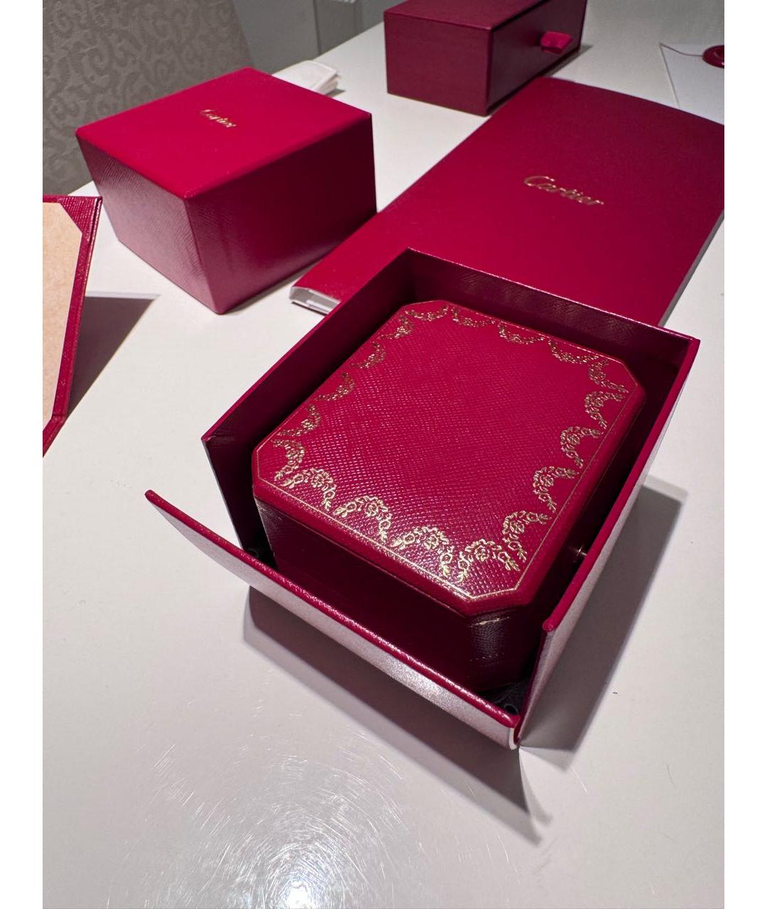 CARTIER Серебряное платиновое кольцо, фото 6