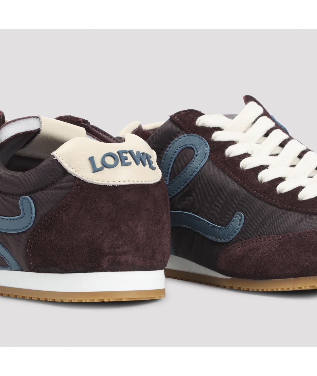 LOEWE Мульти кожаные кроссовки, фото 6