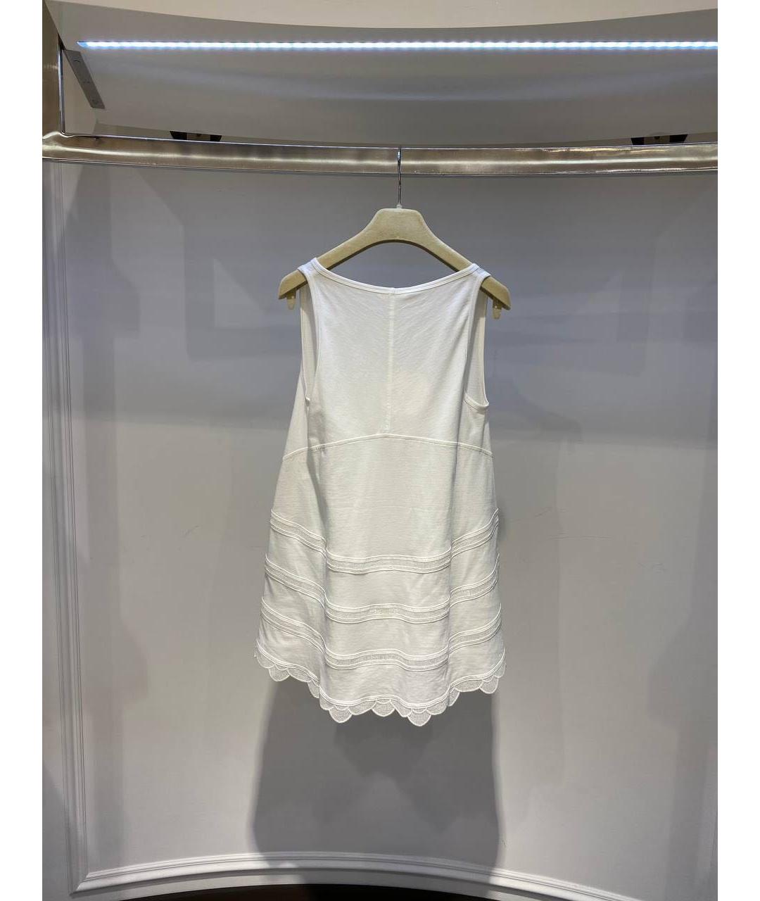 CHLOE Белая хлопковая майка, фото 2