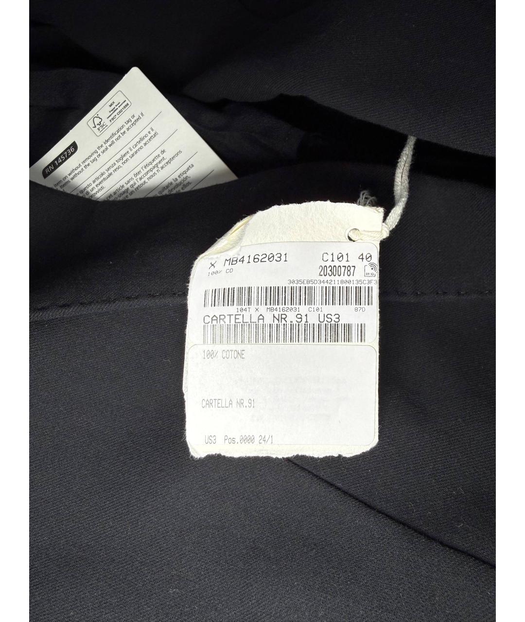 BRUNELLO CUCINELLI Черный хлопковый жакет/пиджак, фото 8