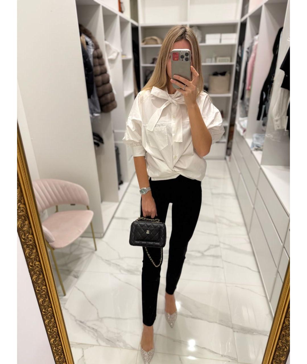 PRADA Белая хлопковая рубашка, фото 2