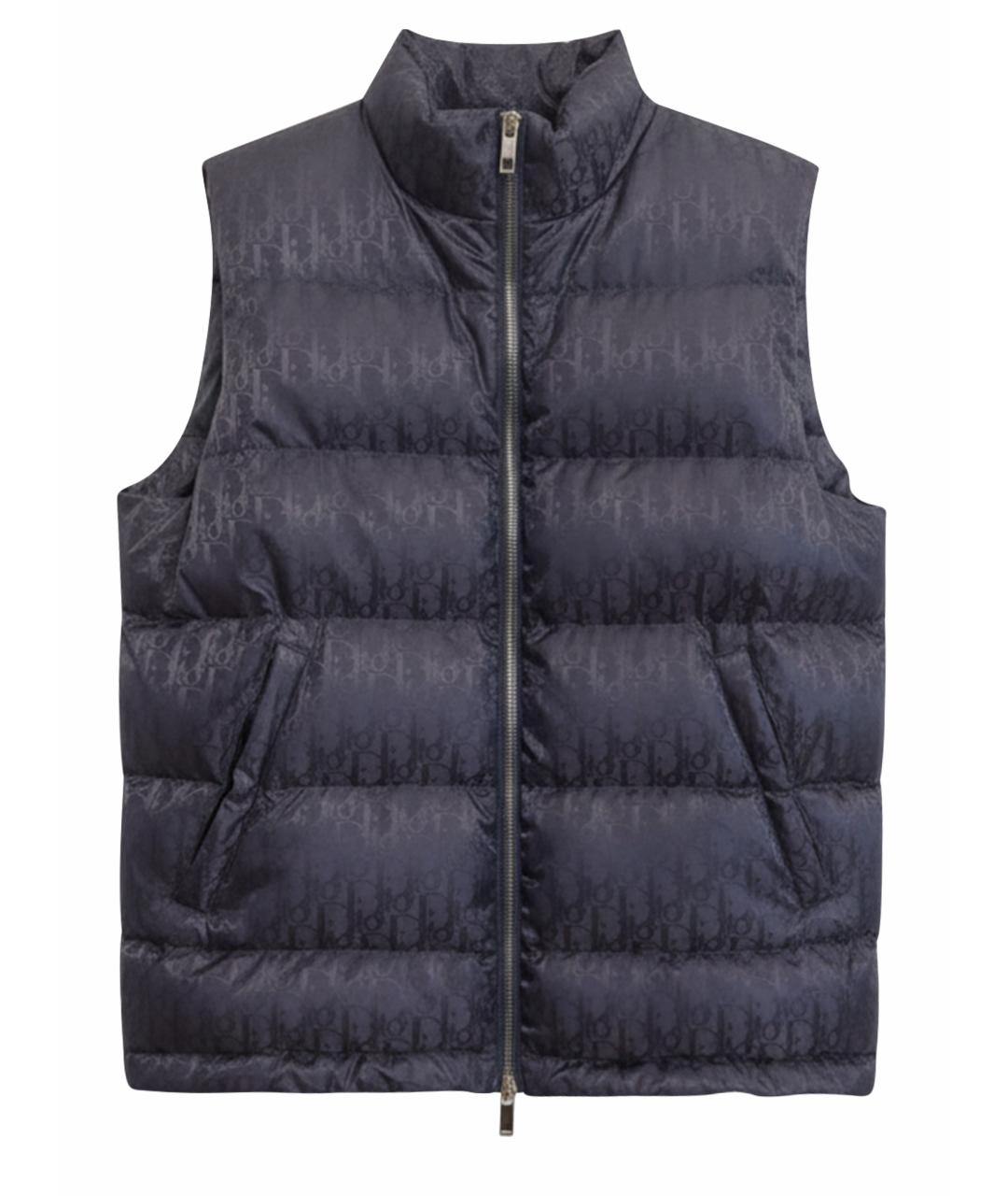 CHRISTIAN DIOR Серый полиамидовый жилет, фото 1