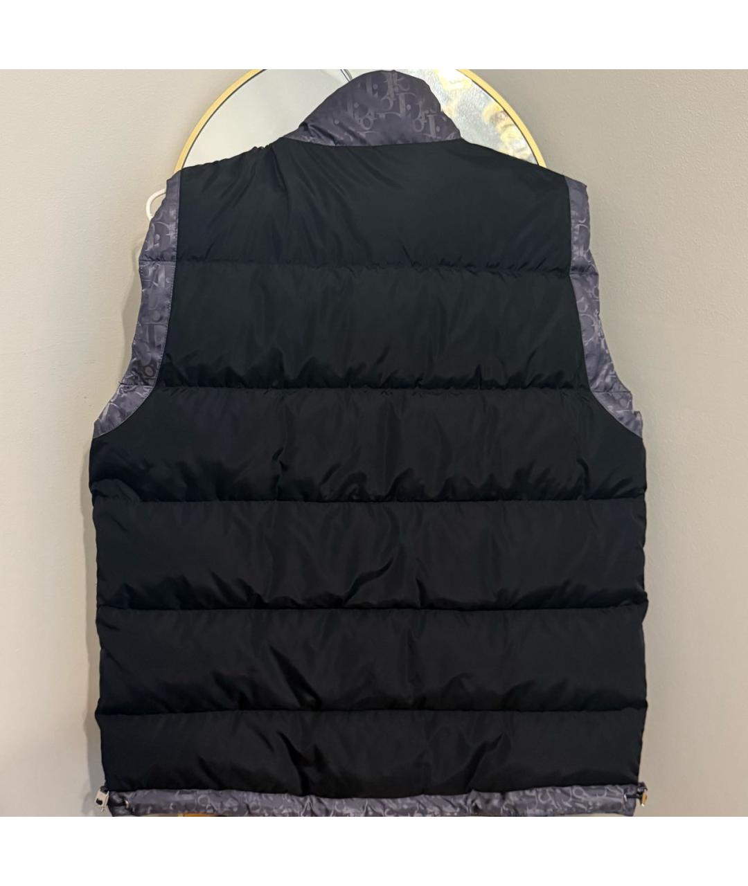 CHRISTIAN DIOR Серый полиамидовый жилет, фото 3