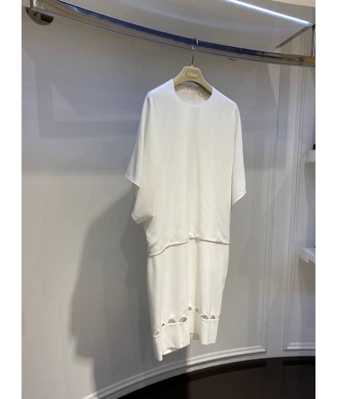 CHLOE Бежевое коктейльное платье, фото 3