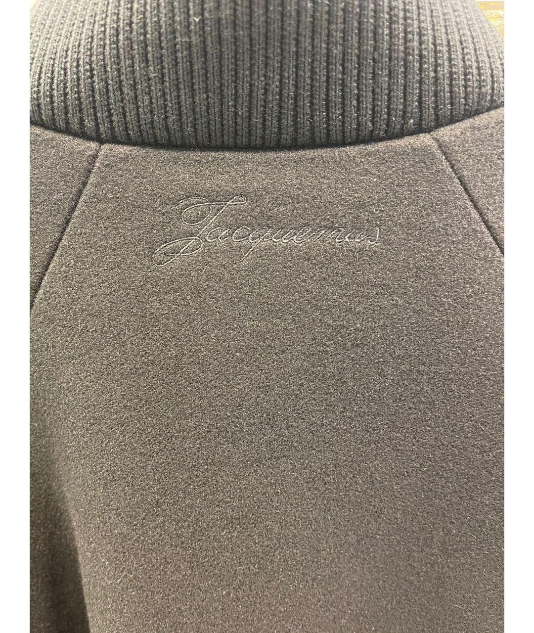 JACQUEMUS Черная шерстяная куртка, фото 6