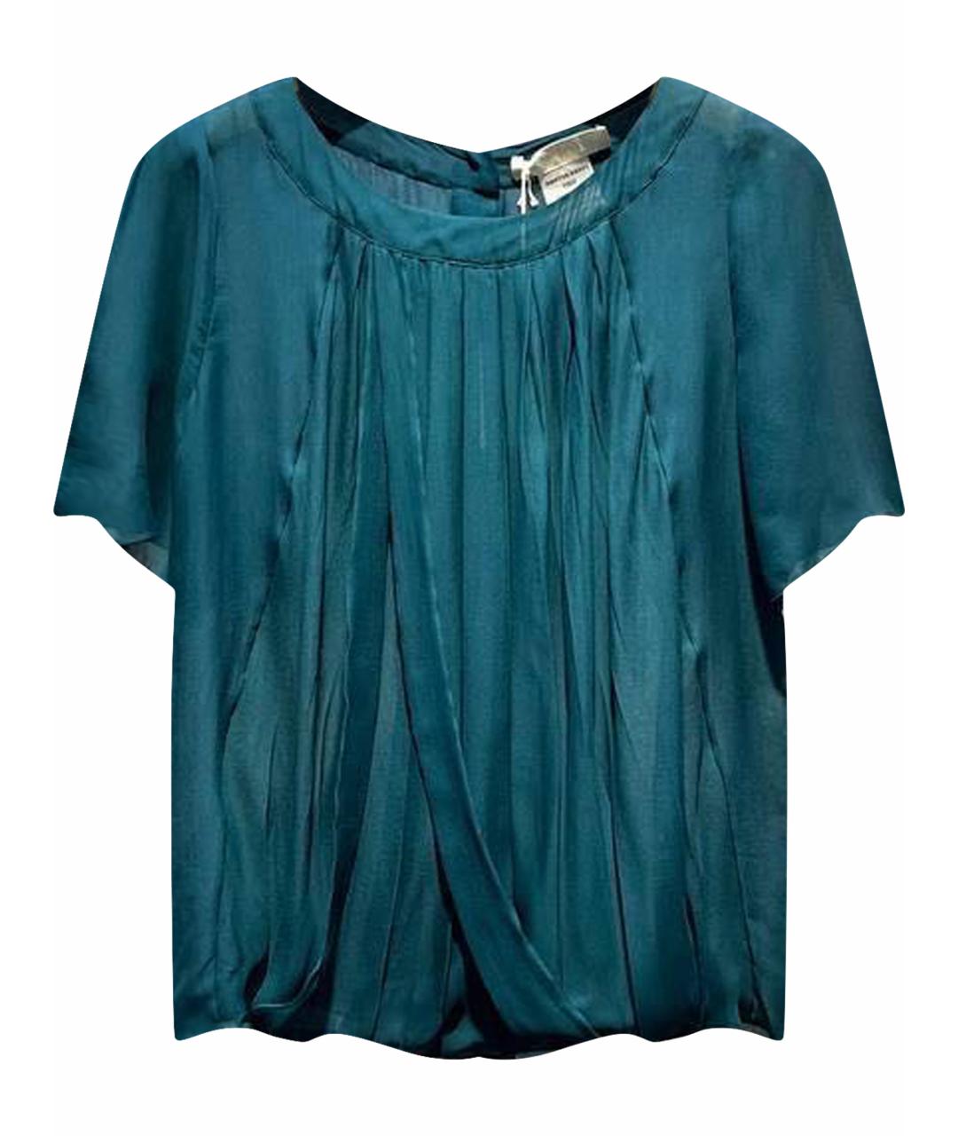 CHLOE Бирюзовая блузы, фото 1