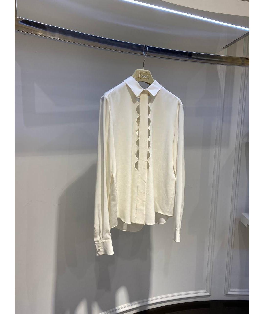 CHLOE Бежевая блузы, фото 3
