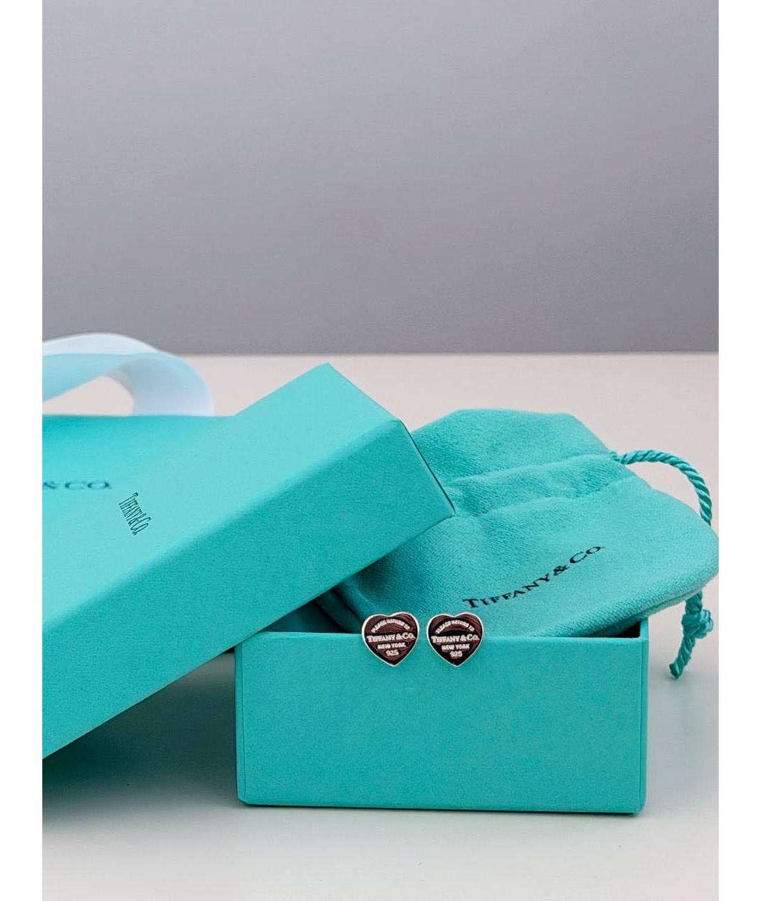 TIFFANY&CO Серебряные серебряные серьги, фото 5