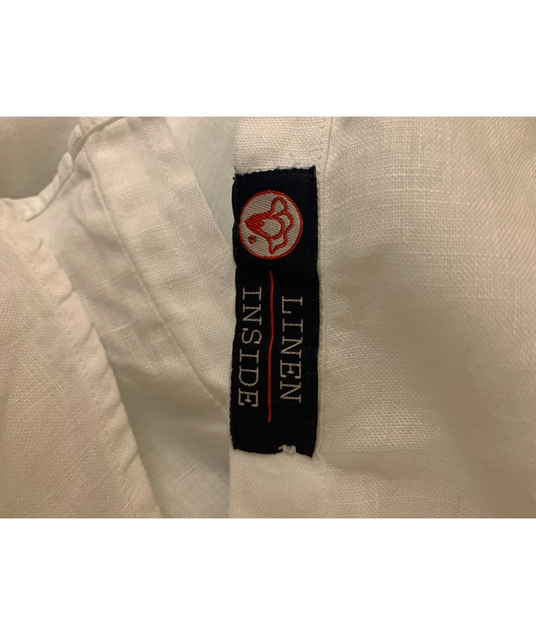 ARMANI JEANS Белая вискозная рубашка, фото 5