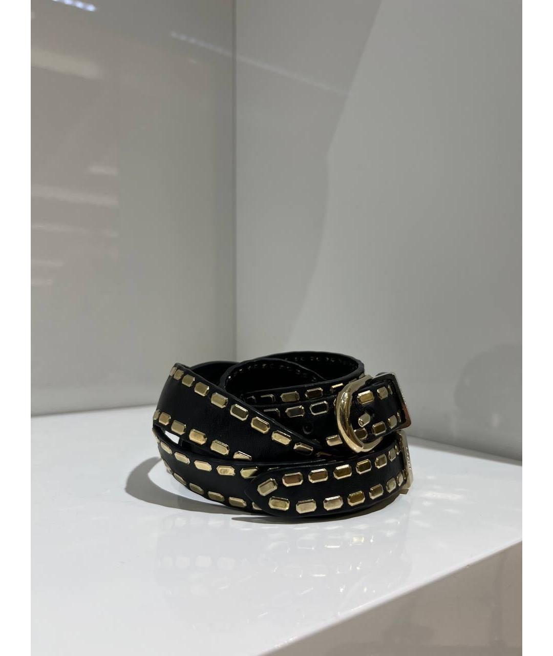 CHLOE Черный кожаный ремень, фото 2