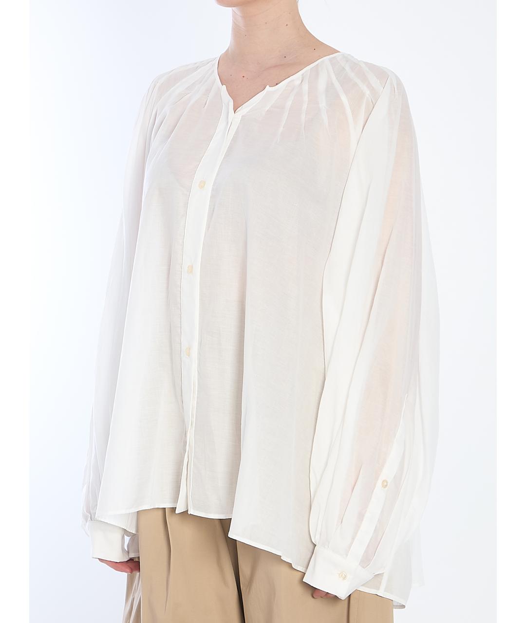 THE LATEST Белая хлопковая блузы, фото 2