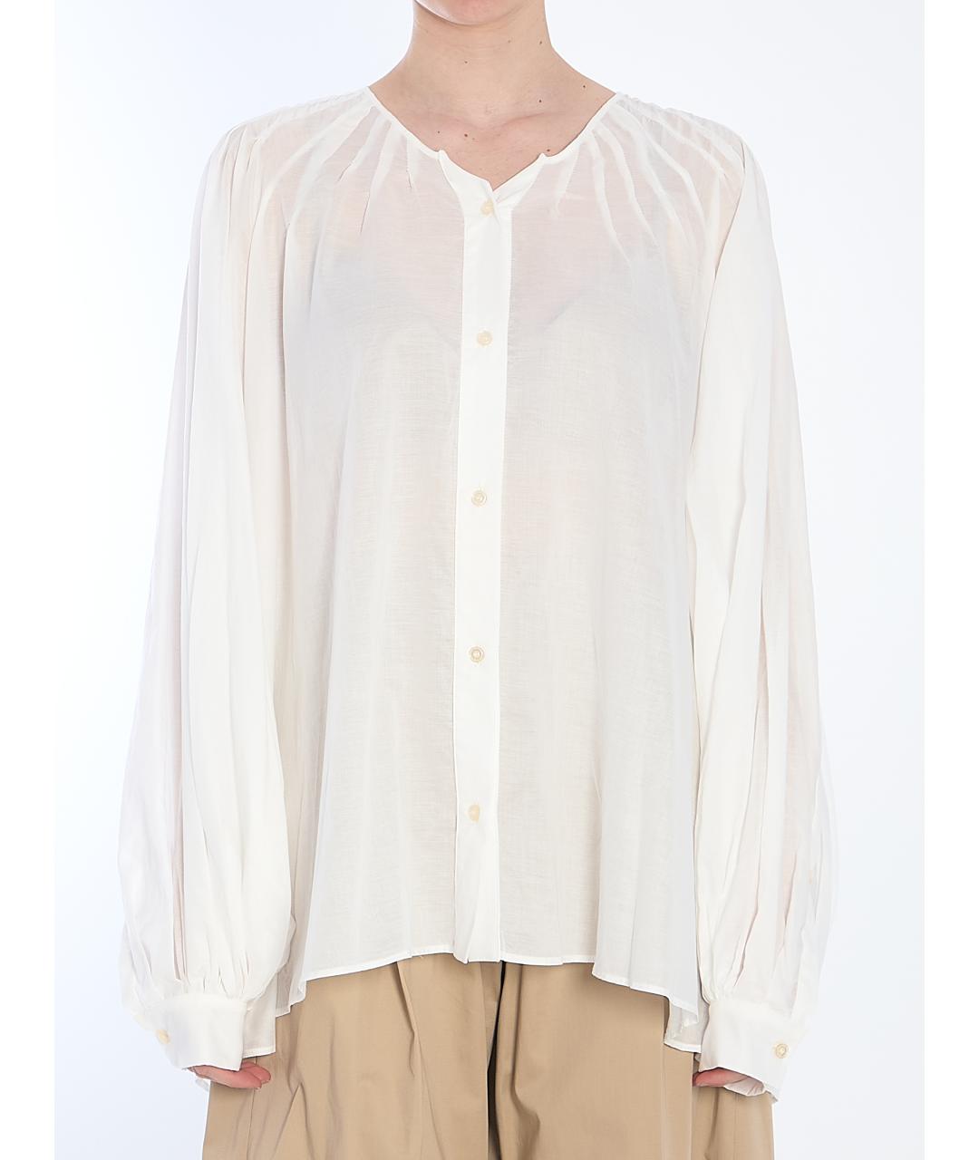 THE LATEST Белая хлопковая блузы, фото 5