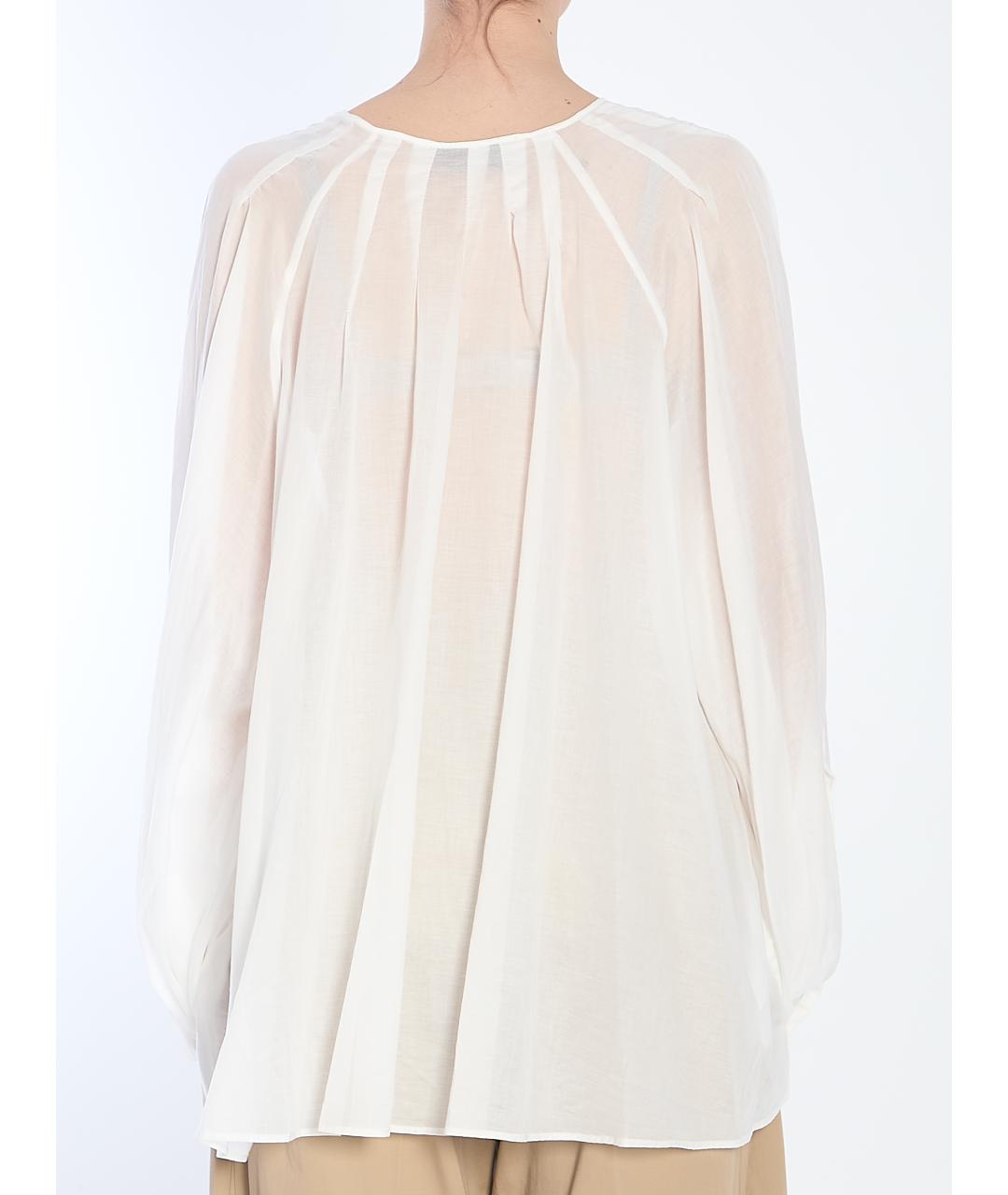 THE LATEST Белая хлопковая блузы, фото 4